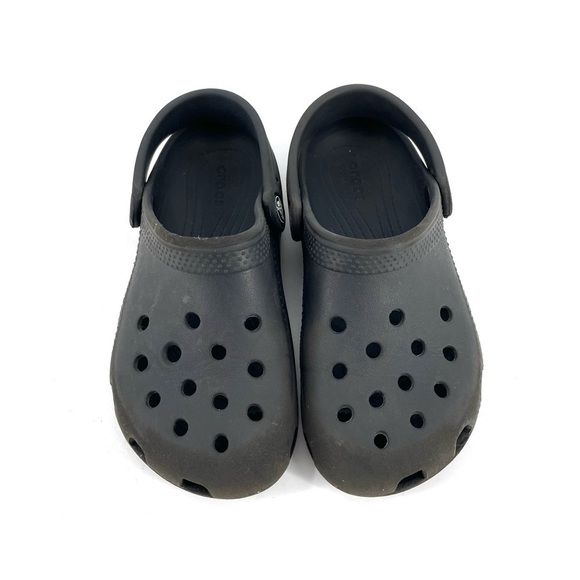 CROCS Classic Comfort Black Clogs - Picture 2 of 4